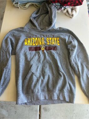 Arizona State Sun Devils Gray Hoodie Sweatshirt